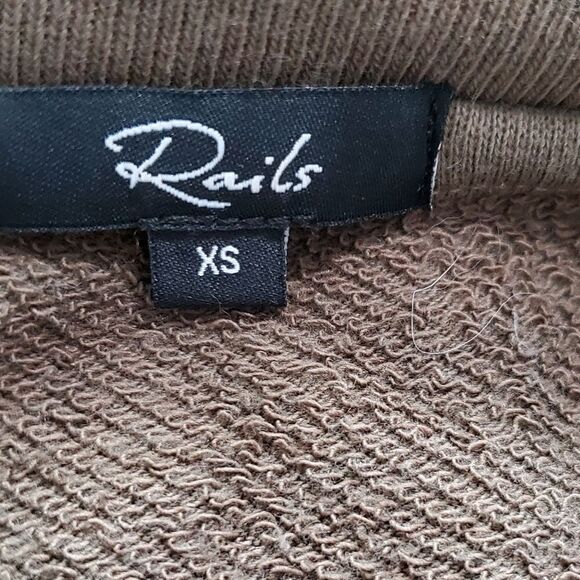 Rails Green & Black Camo Oversized Sweatshirt - Picture 5 of 6